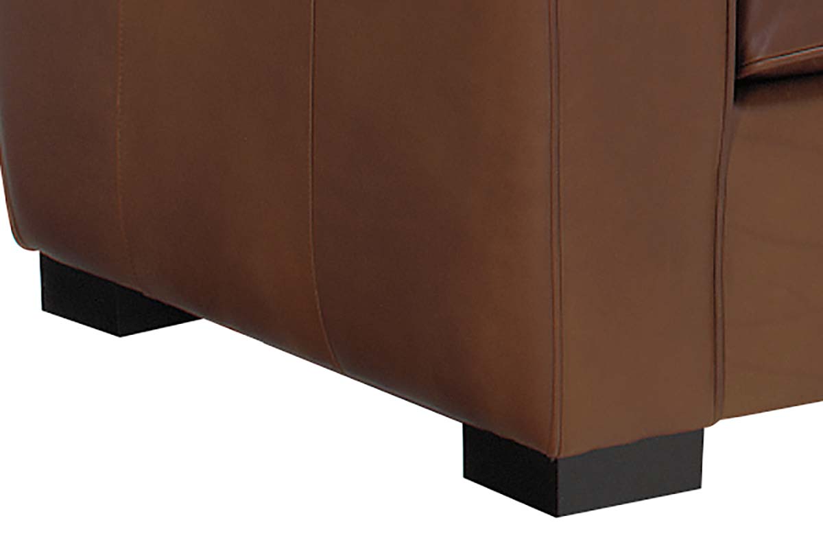 Hayden 81 Inch Contemporary Leather Sofa