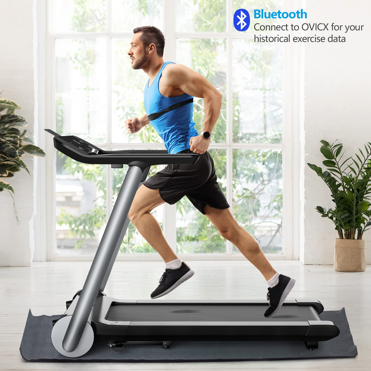 Goplus Heavy Duty Folding Treadmill for Gym
