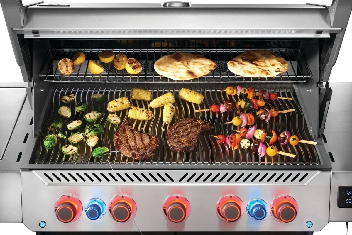 Napoleon Prestige 665 Connected, Gas Grills with Infrared Side and Rear Burner