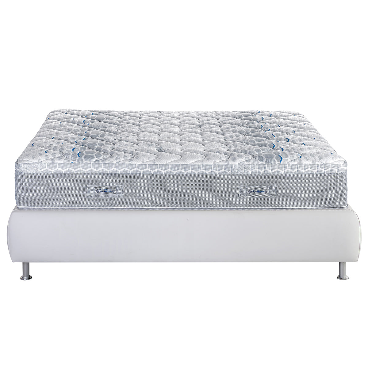 Magniflex MagniStretch Plus 13-Inch Luxury Mattress – Revolutionary Spinal Decompression Technology with Breathable Temperature-Regulating Cover and Medium-Support Italian Memory Foam - Floor Model