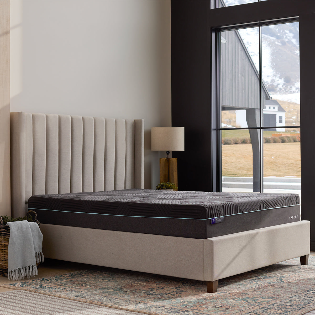 Malouf Ice Cloud 13" ActivAir Hybrid Mattress