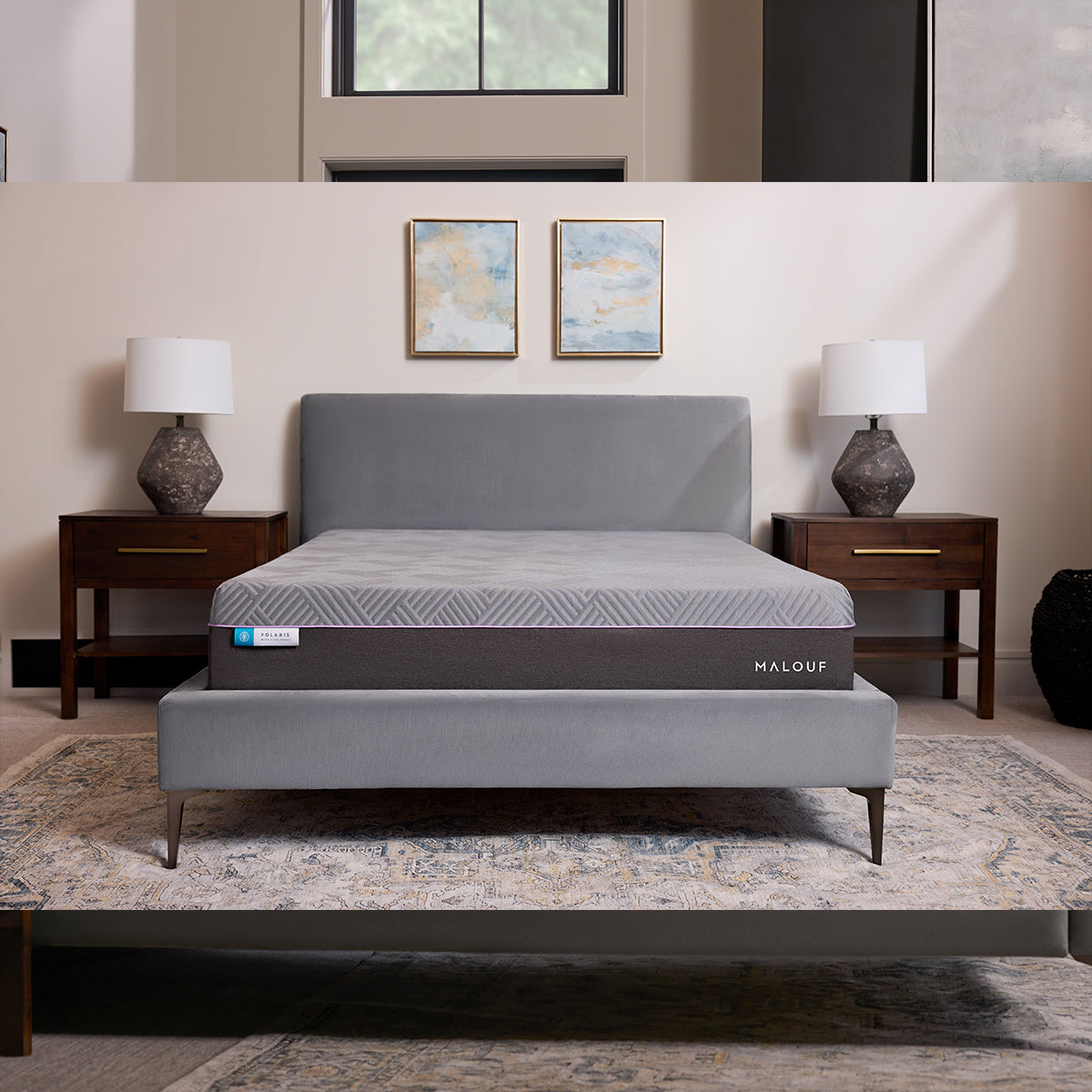 Malouf Polaris 12" Coolysnc Hybrid Mattress
