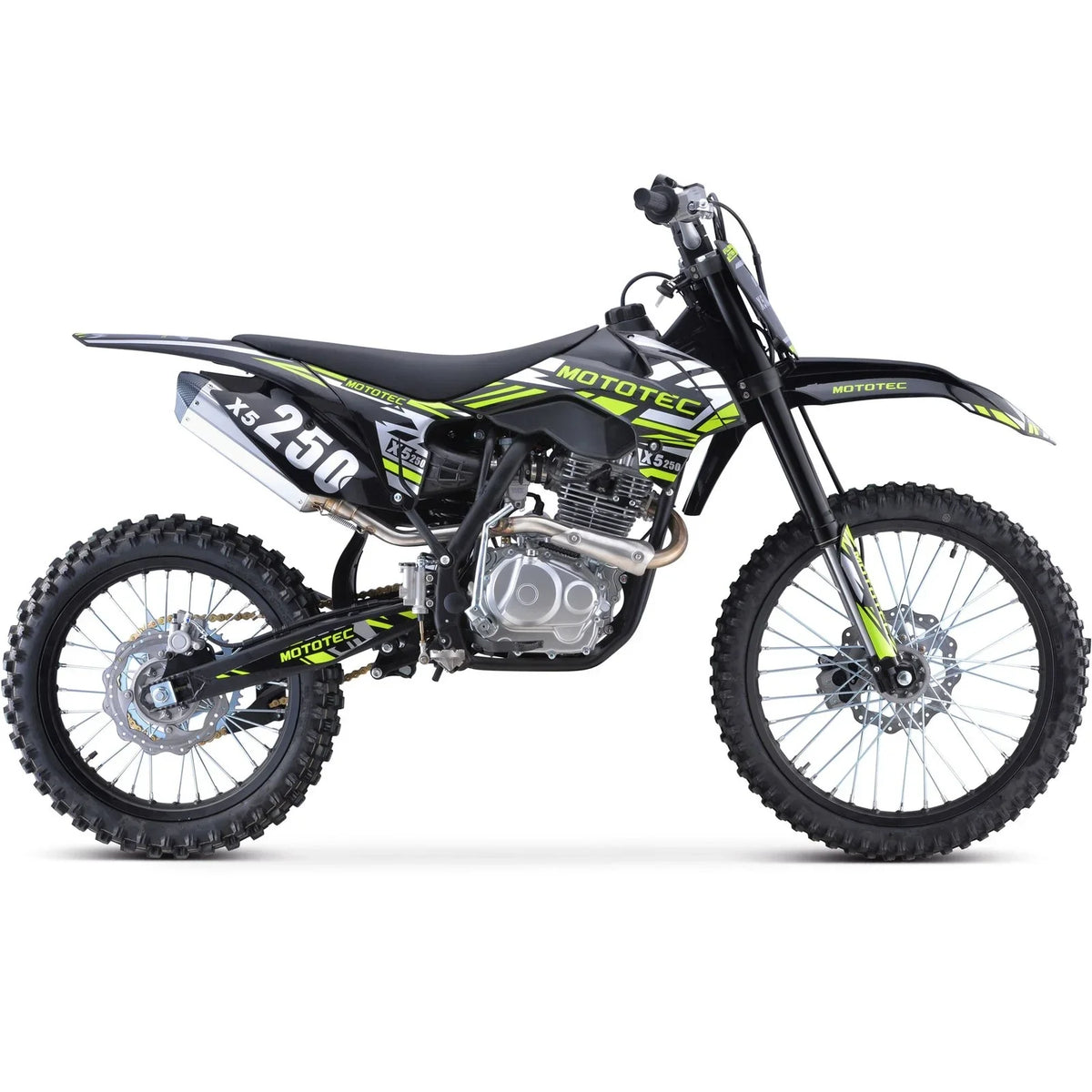 MotoTec X5 250cc 4-Stroke Gas Dirt Bikes