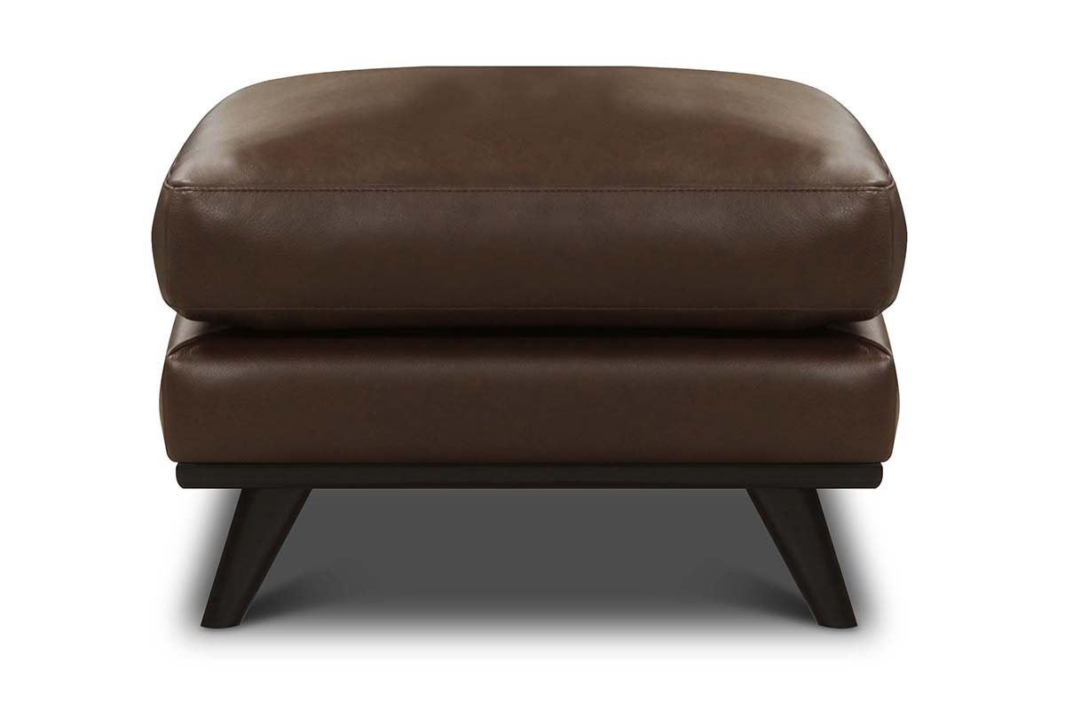 Jude Mid-Century Modern Leather Sofa Collection