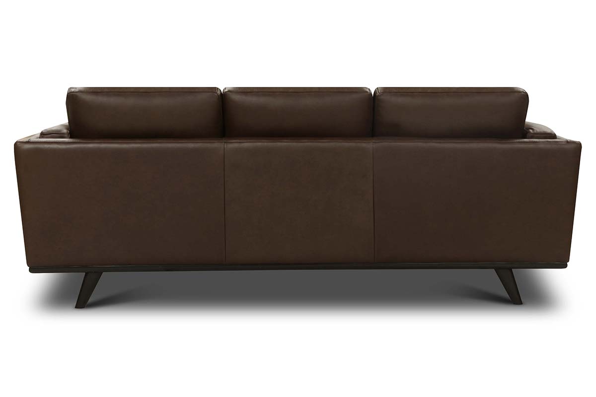 Jude Mid-Century Modern Leather Sofa Collection