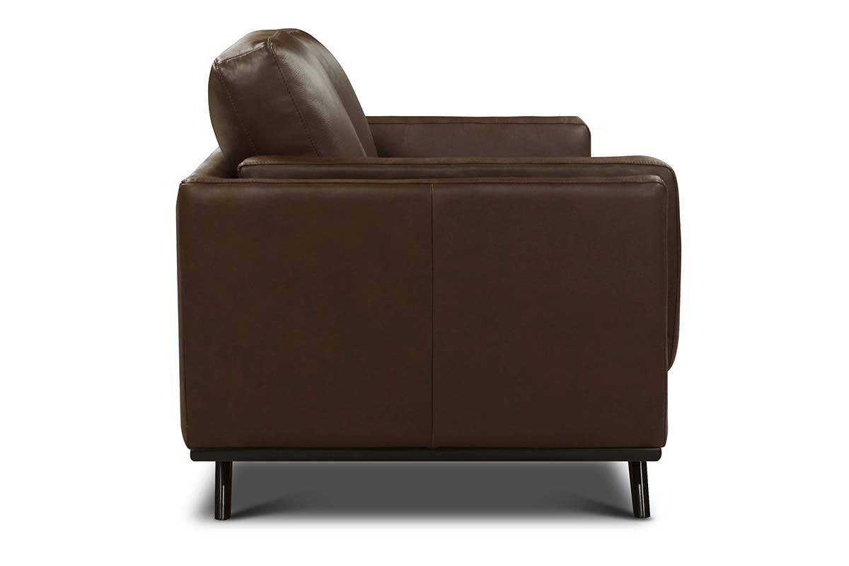 Jude Mid-Century Modern Leather Sofa Collection