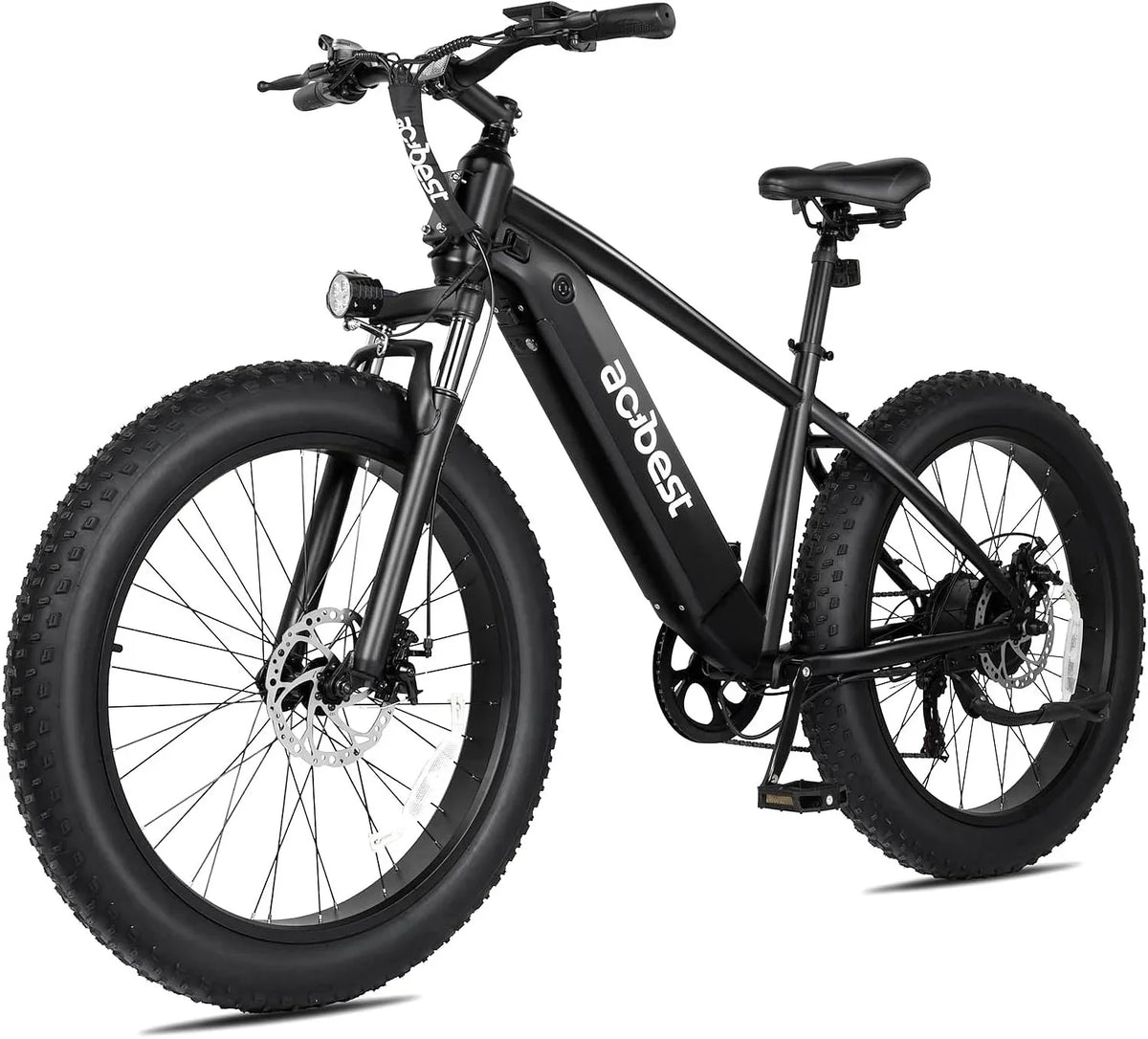 ACTBEST Ranger All-Terrain Electric Mountain Bike, 1400W Peak Motor, 65-Mile Range, 26×4 Inch Fat Tires