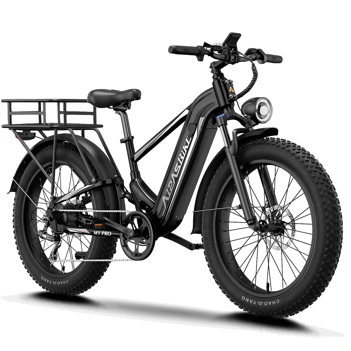 Aipas M2 Pro Electric Fat Tire Mountain Bike, 1800W Motor, 48V/17.5Ah, 36 MPH