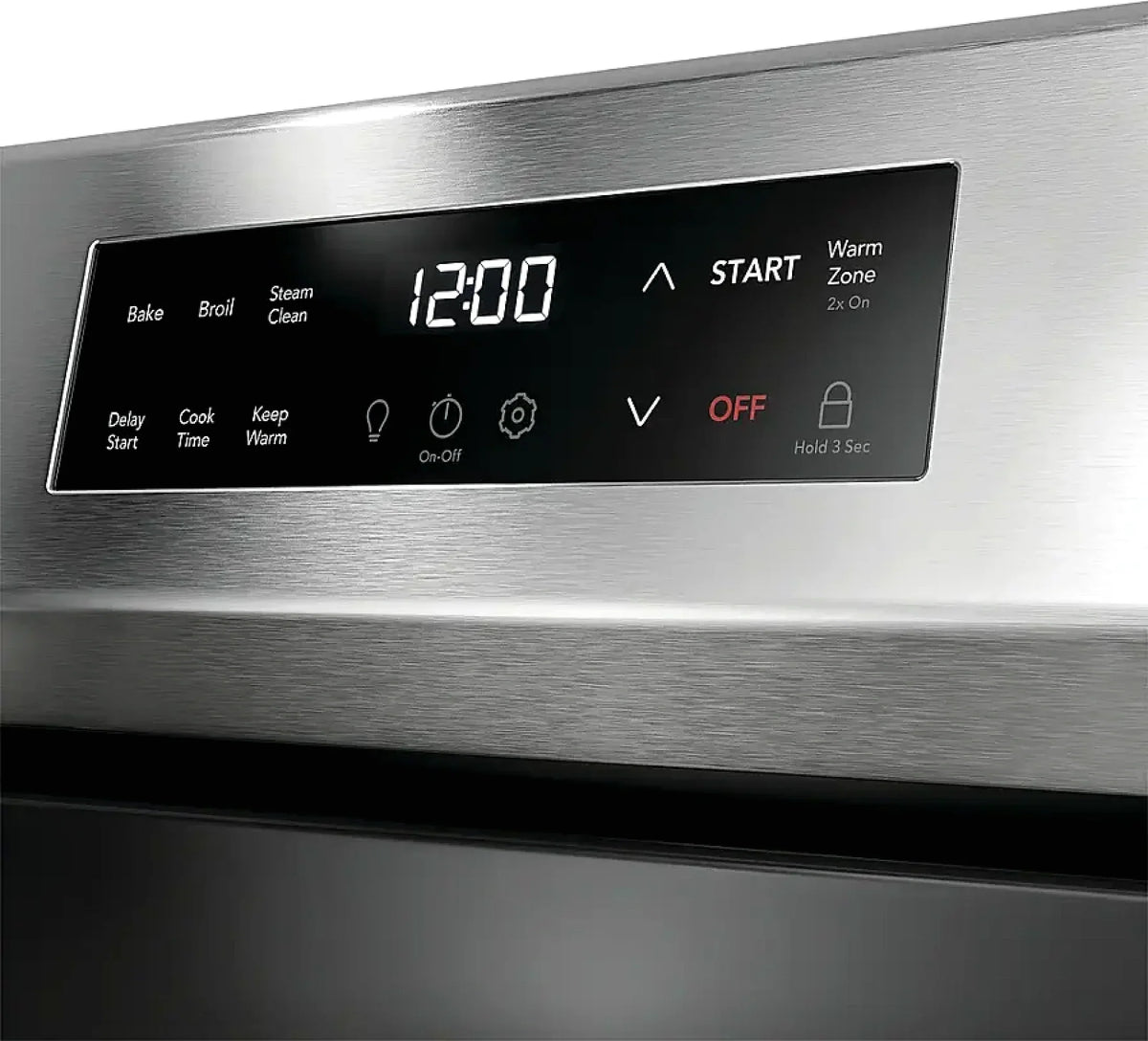 Frigidaire FCRE3062AS 30-inch Freestanding Electric Range with EvenTemp, Stainless Steel