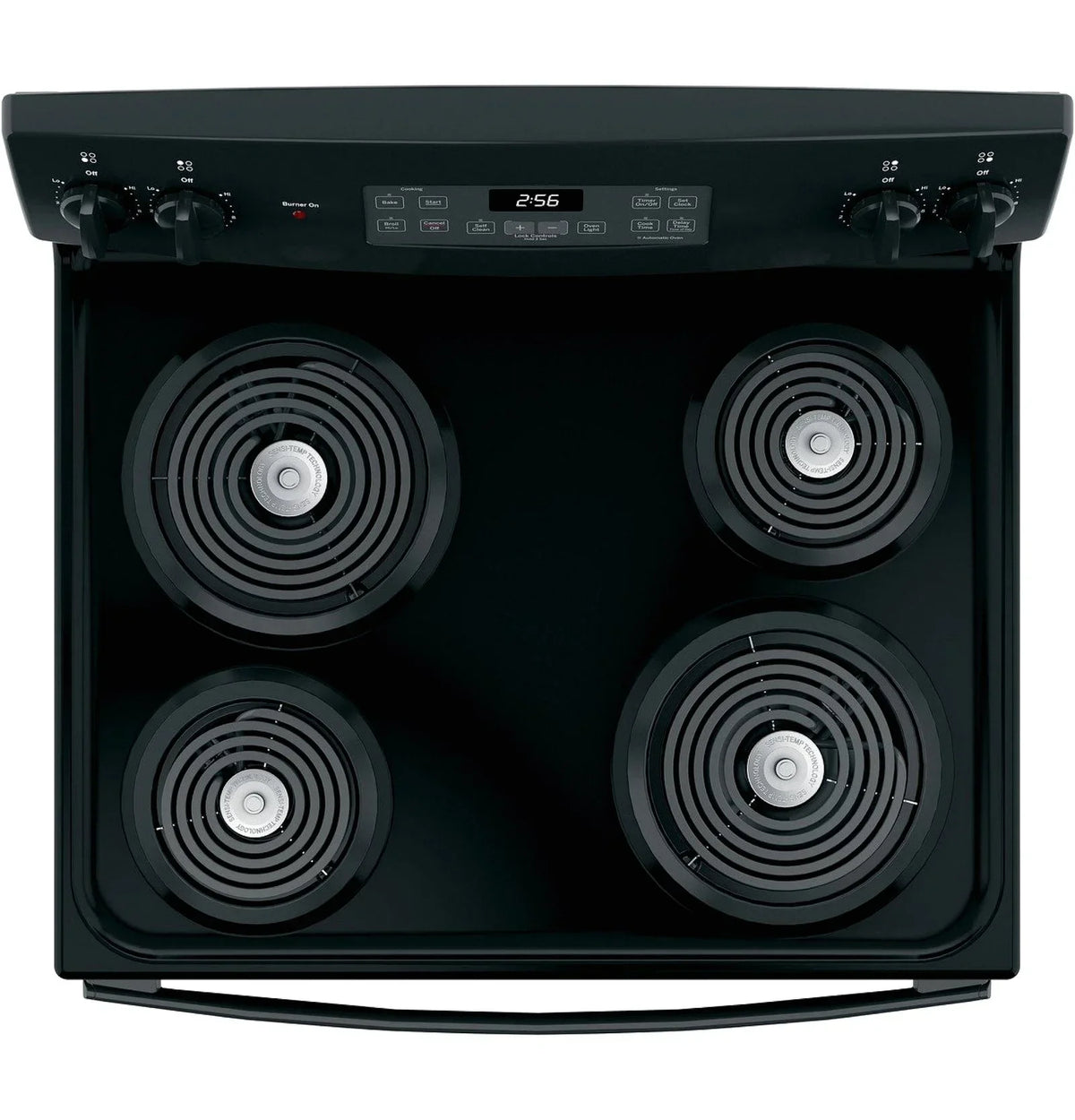 GE 30 Inch Freestanding Electric Range with Self-Clean Oven, Black (JB256DMBB)