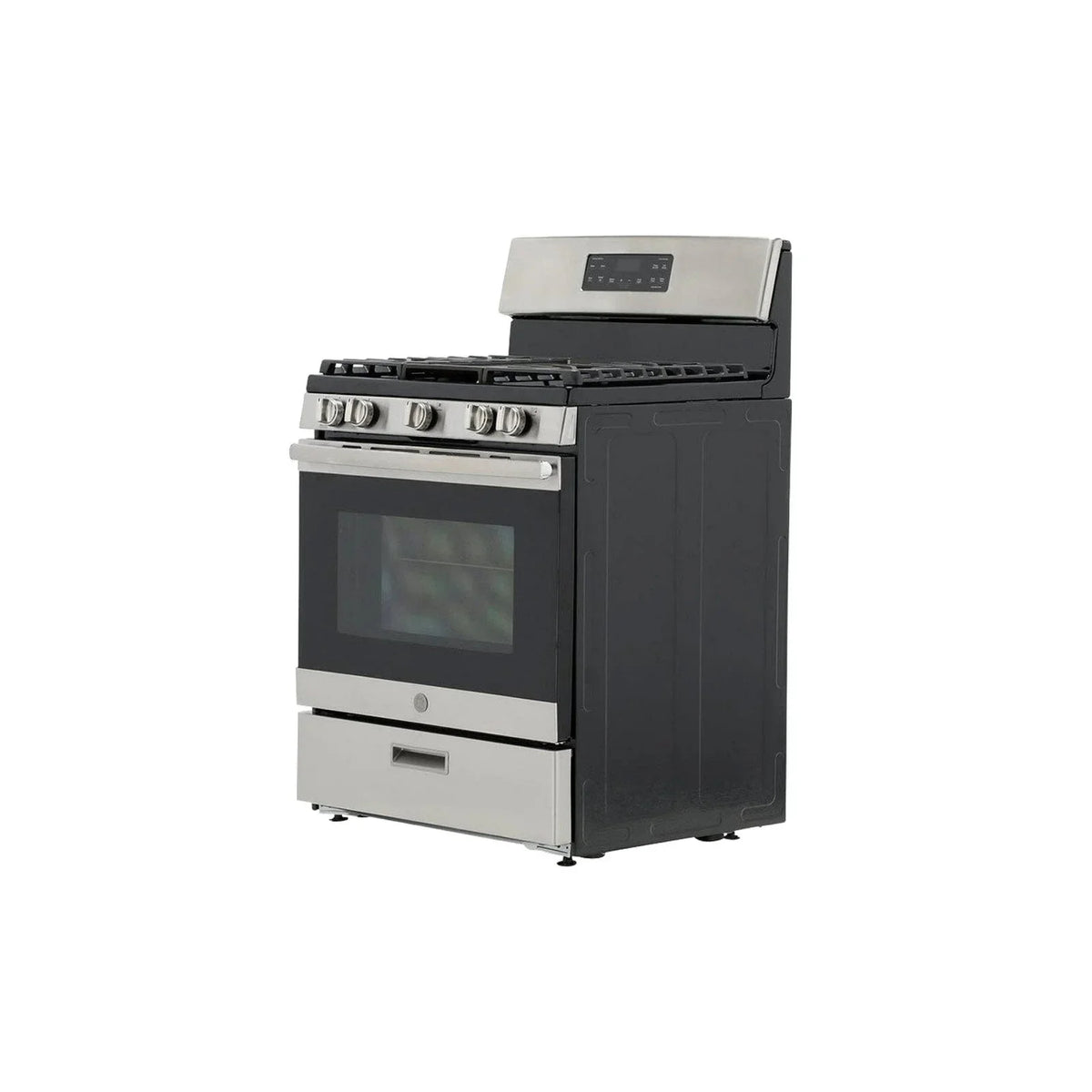 GE 30-Inch Freestanding Gas Range with 4.8 cu. ft. Oven Capacity and Sealed Cooktop Burners