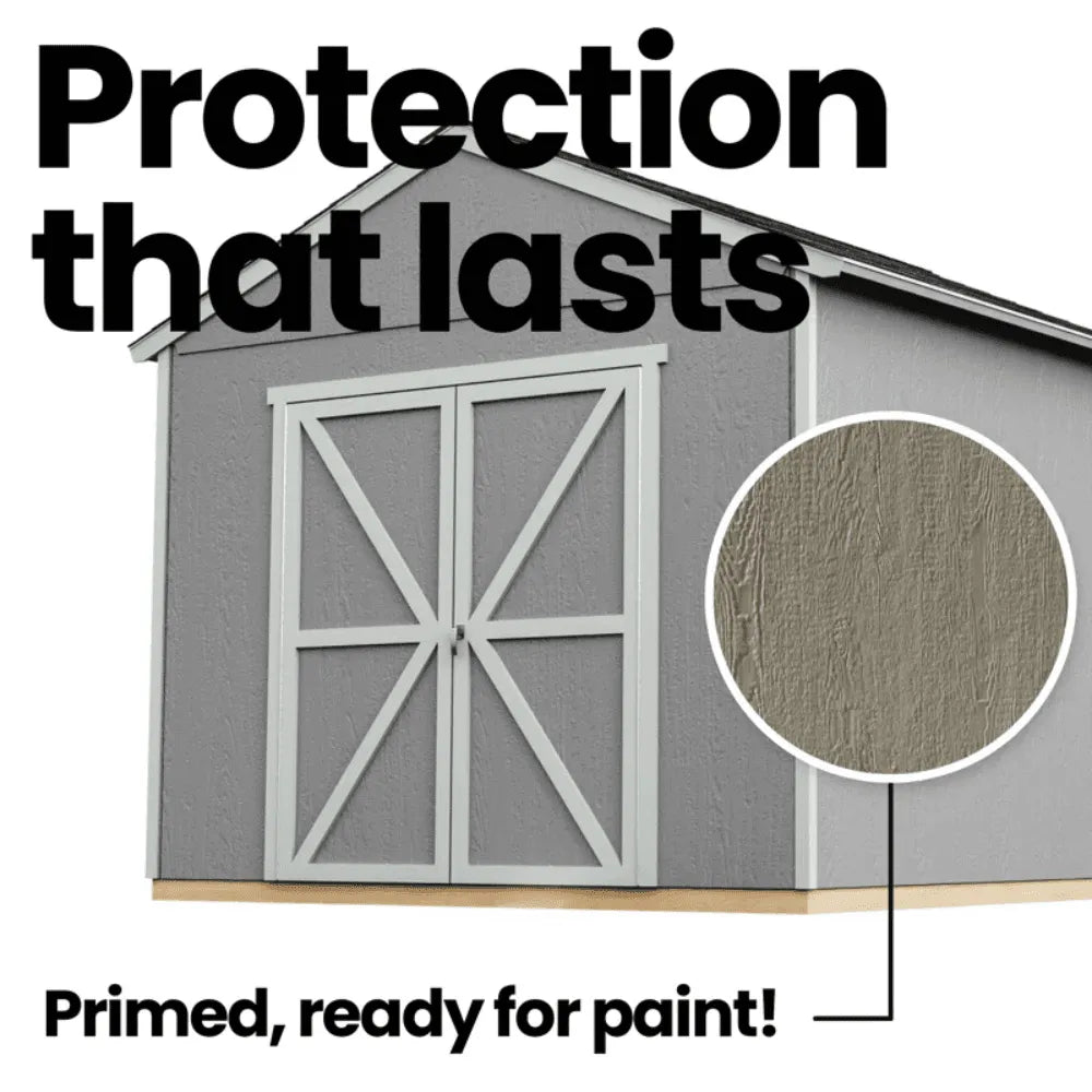 Handy Home Rookwood 10 x 14 ft. Wood Storage Shed Kit