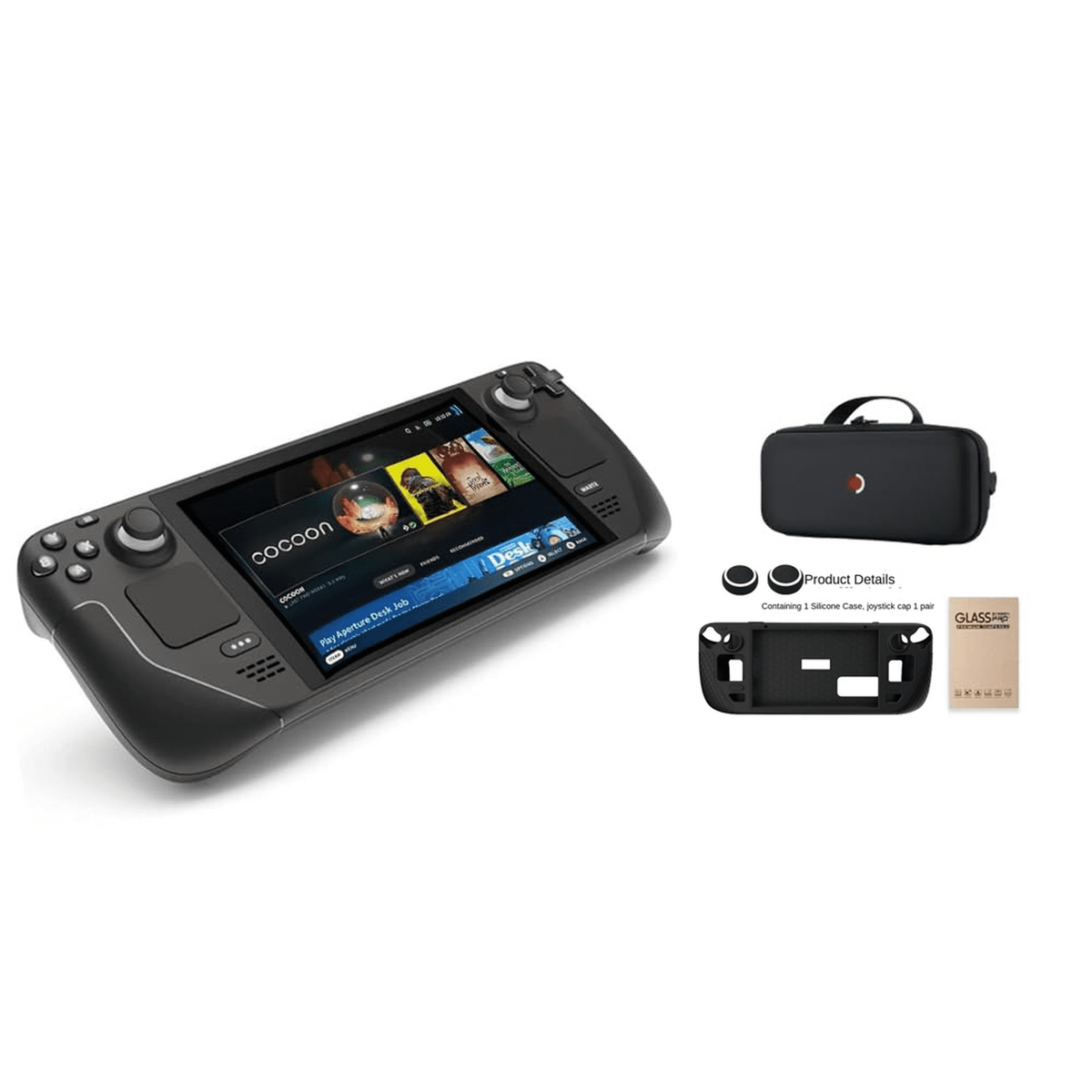 Steam Deck 512GB Handheld Gaming Console with Carring case