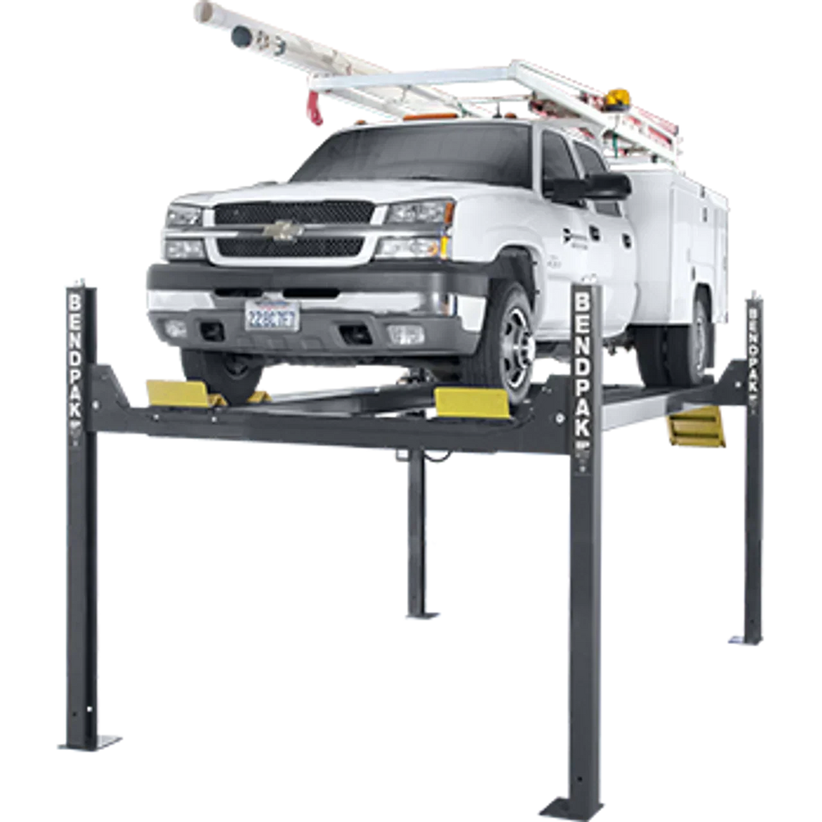 BENDPAK HD-14T 14,000-lb. Capacity Tall Lift / 82″ Rise Car Lifts